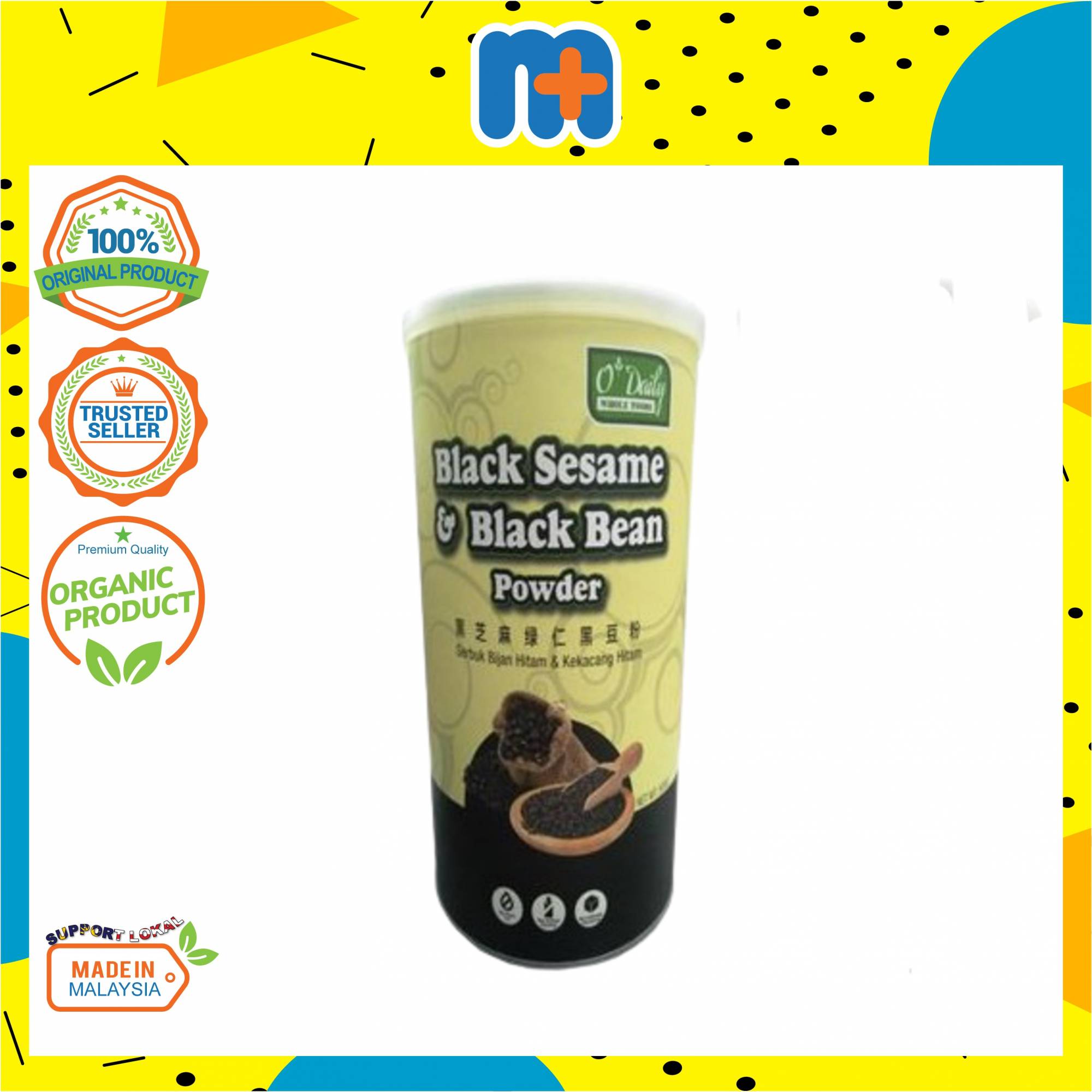 O'DAILY Black Sesame & Black Bean Powder 500g